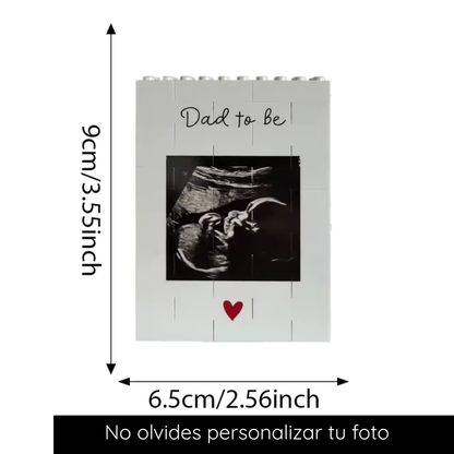 Bloque encajable tipo LEGO personalizable